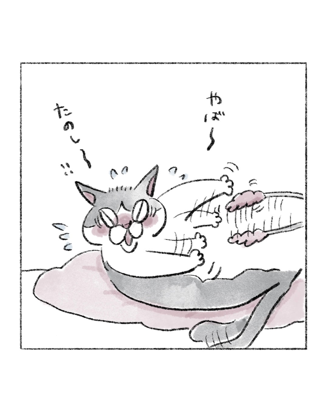 我に返る猫 │ うみのなか。