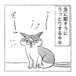 うっとりするキキ
