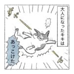 こけるキキ